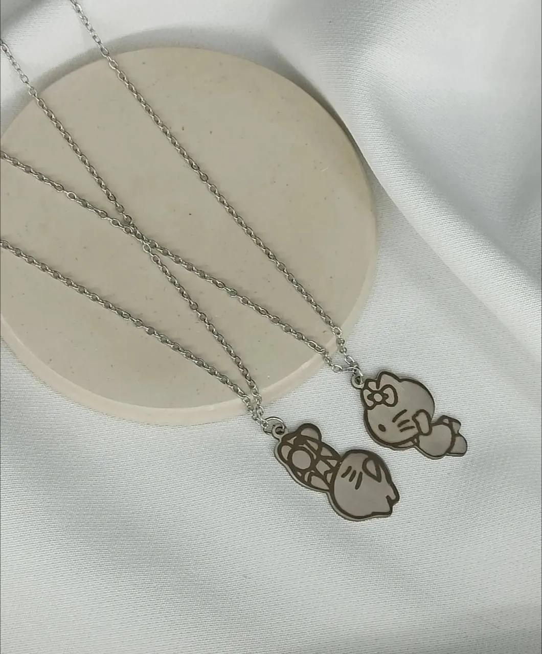 گردنبند ست کیتی و اسپایدرمن کد 121