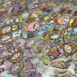 Alternative view of پک برچسب شفاف girl کد 235