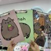 پک تخته شاسی طرح pusheen کد 1034