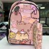 ست کوله پشتی و جامدادی طرح Pusheen کد 864