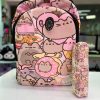 ست کوله پشتی و جامدادی طرح Pusheen کد 865