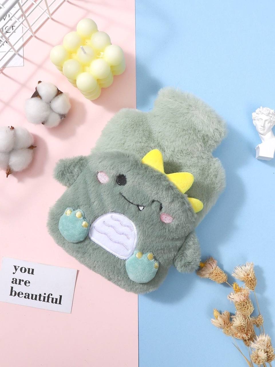 کیسه آبگرم پشمالو طرح دایناسور کد 1351 - Image 2