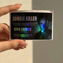 استیکر کارت گواهینامه طرح Boogeyman کد 1512