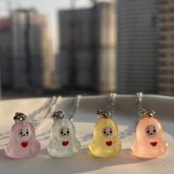 Alternative view of گردنبند طرح روح شبتاب کد 1644