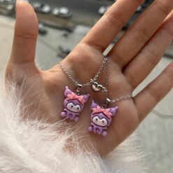 Alternative view of گردنبند ست دو نفره مگنتی طرح کورومی کد 1650