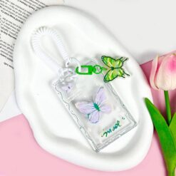 Alternative view of جاکارتی شفاف پروانه پینترستی کد 1672