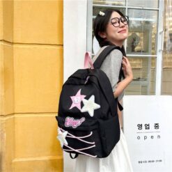 Alternative view of کوله پشتی ستاره پینترستی کد 1674