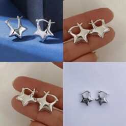 گوشواره ستاره حلقه کد 1714