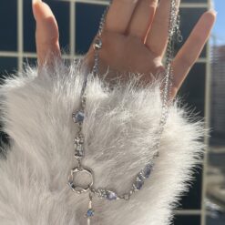 Alternative view of گردنبند پینترستی سنگی کد 1725