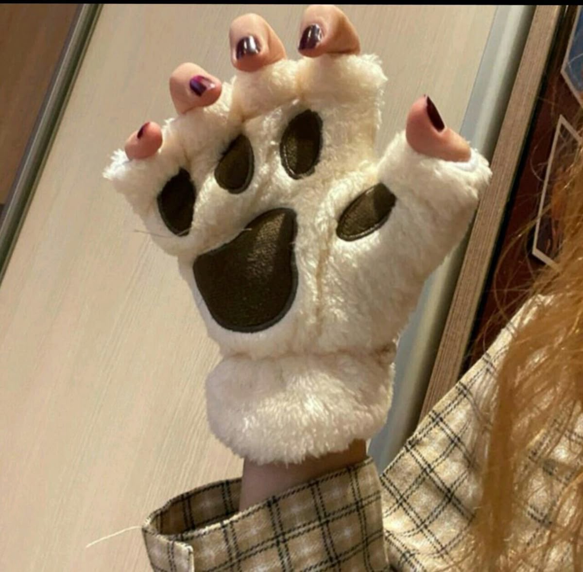 دستکش پنجه پیشی کد 1823 - Image 5