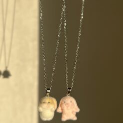 گردنبند مخملی خرگوش کد 1746