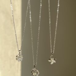 گردنبند اسپینری نگین کد 1748