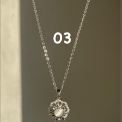 Alternative view of گردنبند اسپینری نگین کد 1748