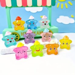 فینگیل شبتاب طرح ستاره رنگی کد 1756