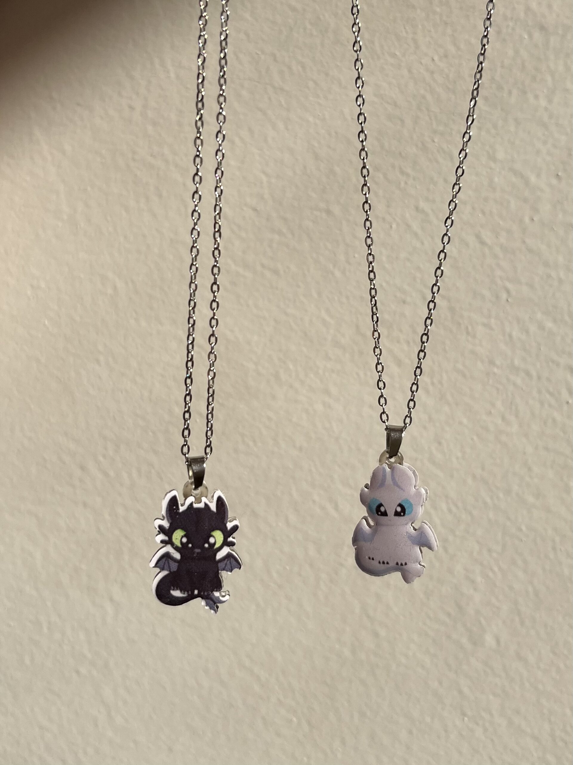 گردنبند ست دونفره طرح بی دندون کد 1788 - Image 2