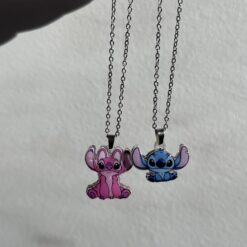 Alternative view of گردنبند ست دونفره طرح استیج و آنجل کد 1789