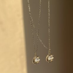 Alternative view of گردنبند ست دونفره طرح ماه و ستاره کد 1800