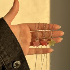 Alternative view of گردنبند ست سه نفره طرح ستاره دریایی کد 1806