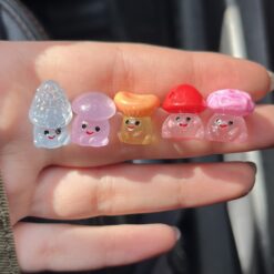 فینگیل شبتاب طرح قارچ مینیمال کد 2065