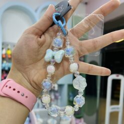 Alternative view of آویز کریستالی پاستیلی طرح پاپیون کد 2079