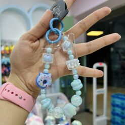 Alternative view of آویز کریستالی پاستیلی طرح دونات کد 2084