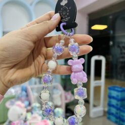 Alternative view of آویز کریستالی پاستیلی طرح خرسی کد 2077