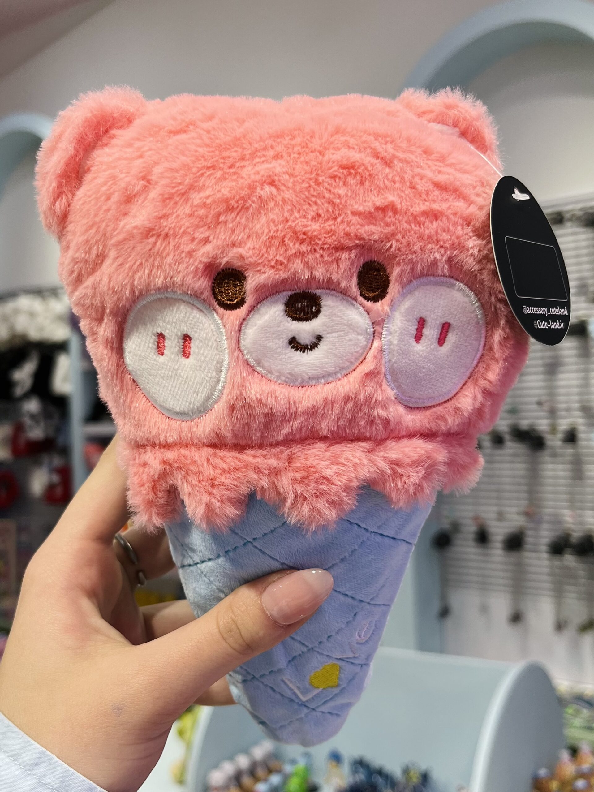 عروسک طرح بستنی خرسی کد 2154 - Image 2