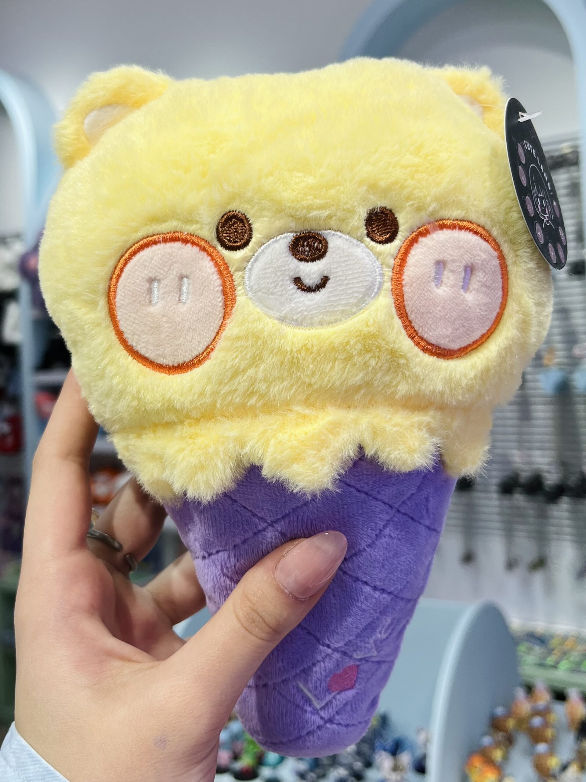 عروسک طرح بستنی خرسی کد 2154 - Image 3