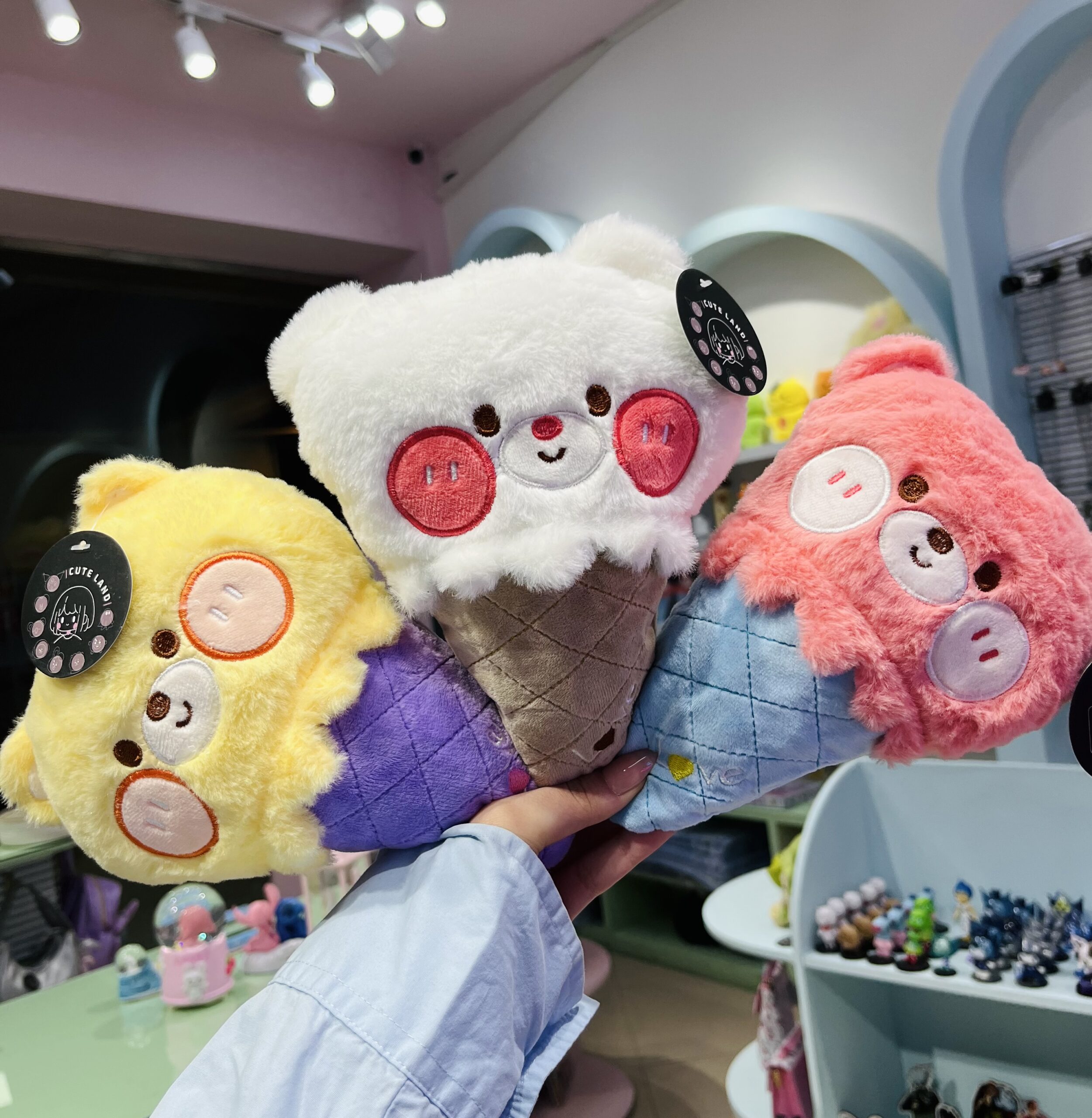 عروسک طرح بستنی خرسی کد 2154 - Image 5