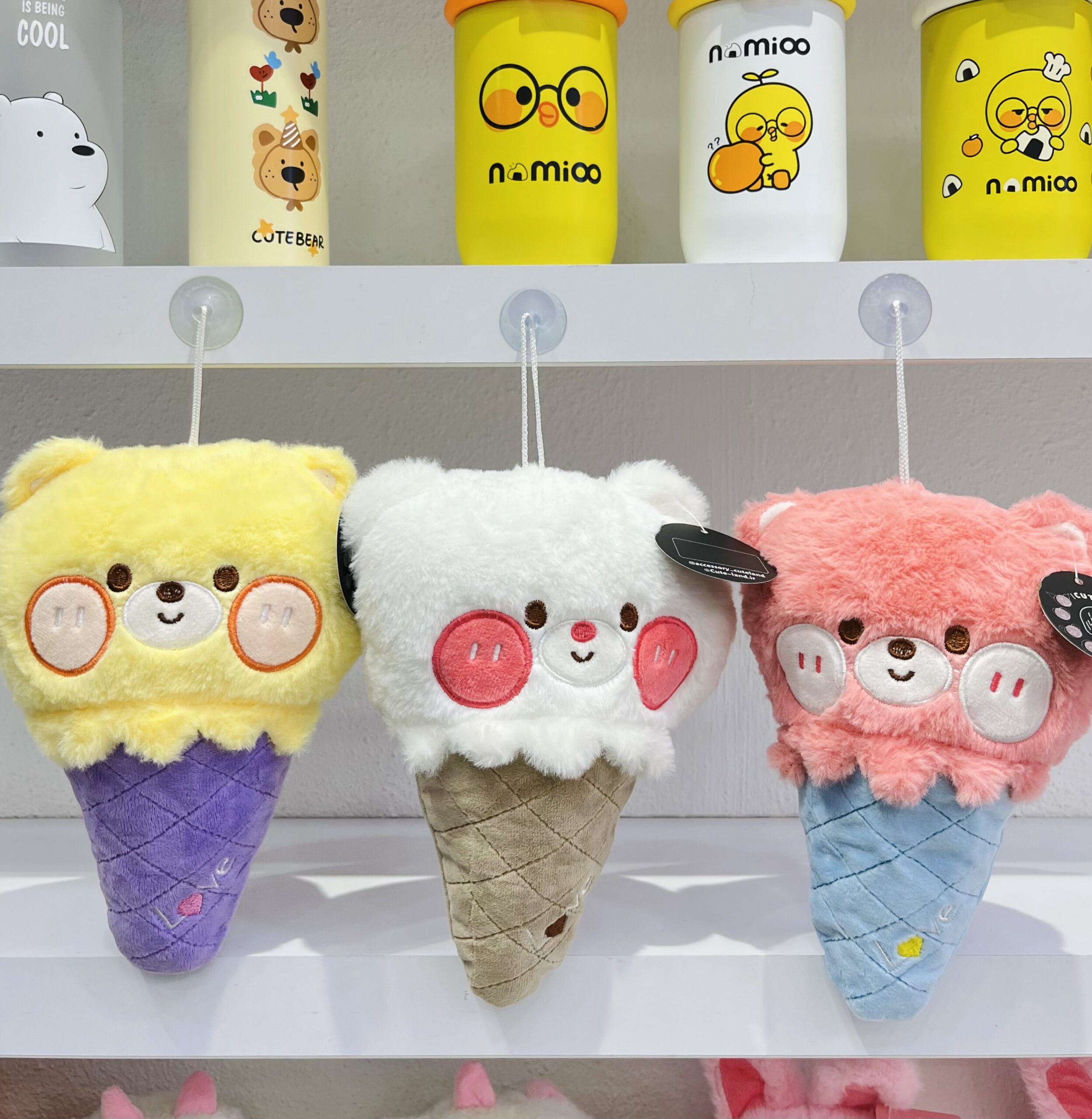 عروسک طرح بستنی خرسی کد 2154