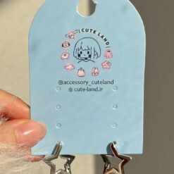 گوشواره طرح ستاره کد 2247