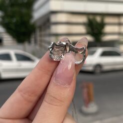 Alternative view of گردنبند سوارسکی لاکت طرح هلو کیتی ( hello kitty) کد 2195