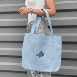 کیف دوشی نهنگ کیوت – آبی روشن کد 2229