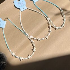 گردنبند صدفی پاستیلی کد 2267