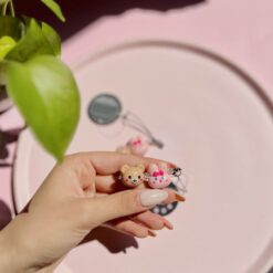 Alternative view of آویز موبایل طرح خرگوشی و تدی کد 2291