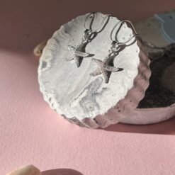 گردنبند ستاره دریایی نگینی کد 2275