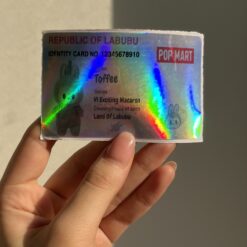 Alternative view of استیکر کارت طرح لبوبو Labubu کد 2319