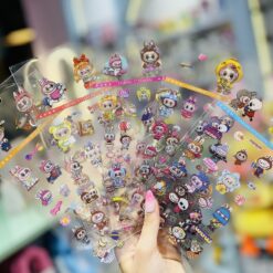پک استیکر شفاف لبوبو Labubu کد 2327
