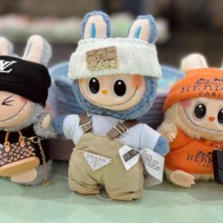 جاکلیدی لباس دار اورجینال لبوبو Labubu کد 2335