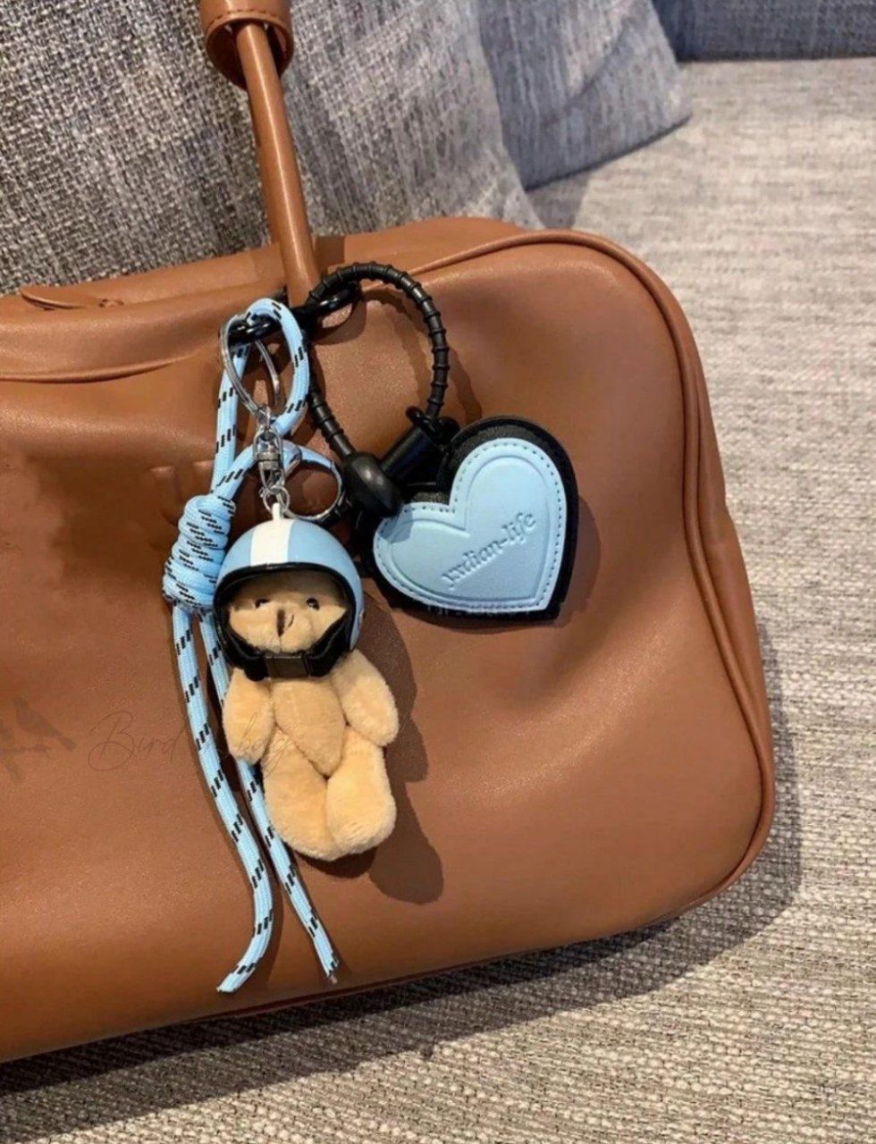 چارم طرح تدی کلاه کاسکت دار کد 2340 - Image 4