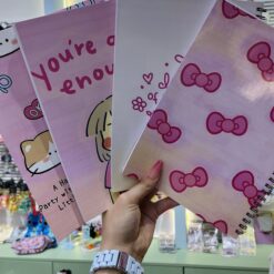 دفتر خط دار طرح پینکی کد 2523