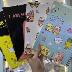 دفتر خط دار طرح باب اسفنجی کد 2529