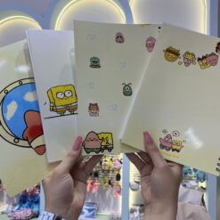 دفتر خط دار طرح باب اسفنجی کد 2532