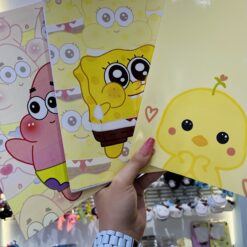 دفتر خط دار طرح جوجه و پاتریک کد 2539