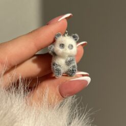 Alternative view of پلاک مخملی طرح پاندا کد 2563