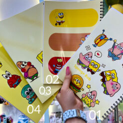 Alternative view of دفتر خط دار طرح باب اسفنجی کد 2524