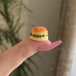 Alternative view of پلاک آویز طرح همبرگر کد 2597