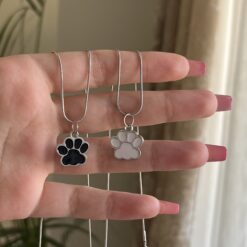 گردنبند طرح پنجه کد 2599