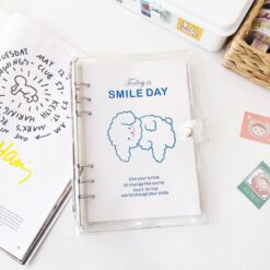 مینی کلاسور شفاف SMILE DAY کد 2608