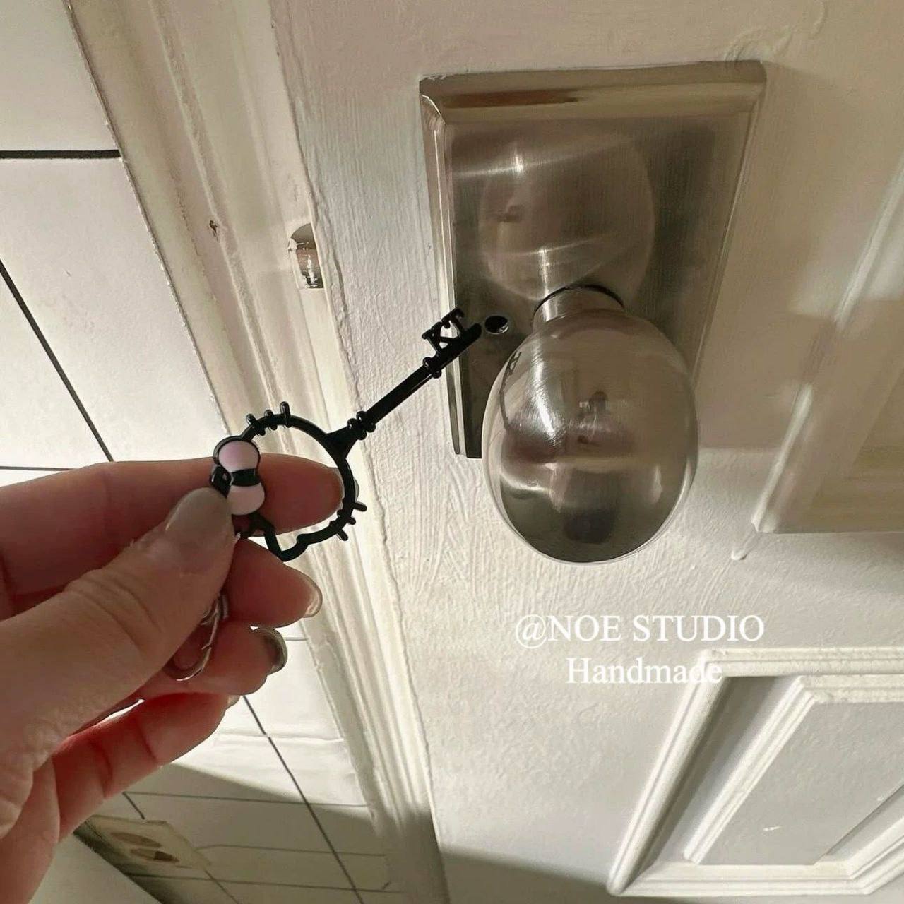 جعبه جاکلیدی پینترستی طرح کیتی ( hello kitty) کد 2587 - Image 4